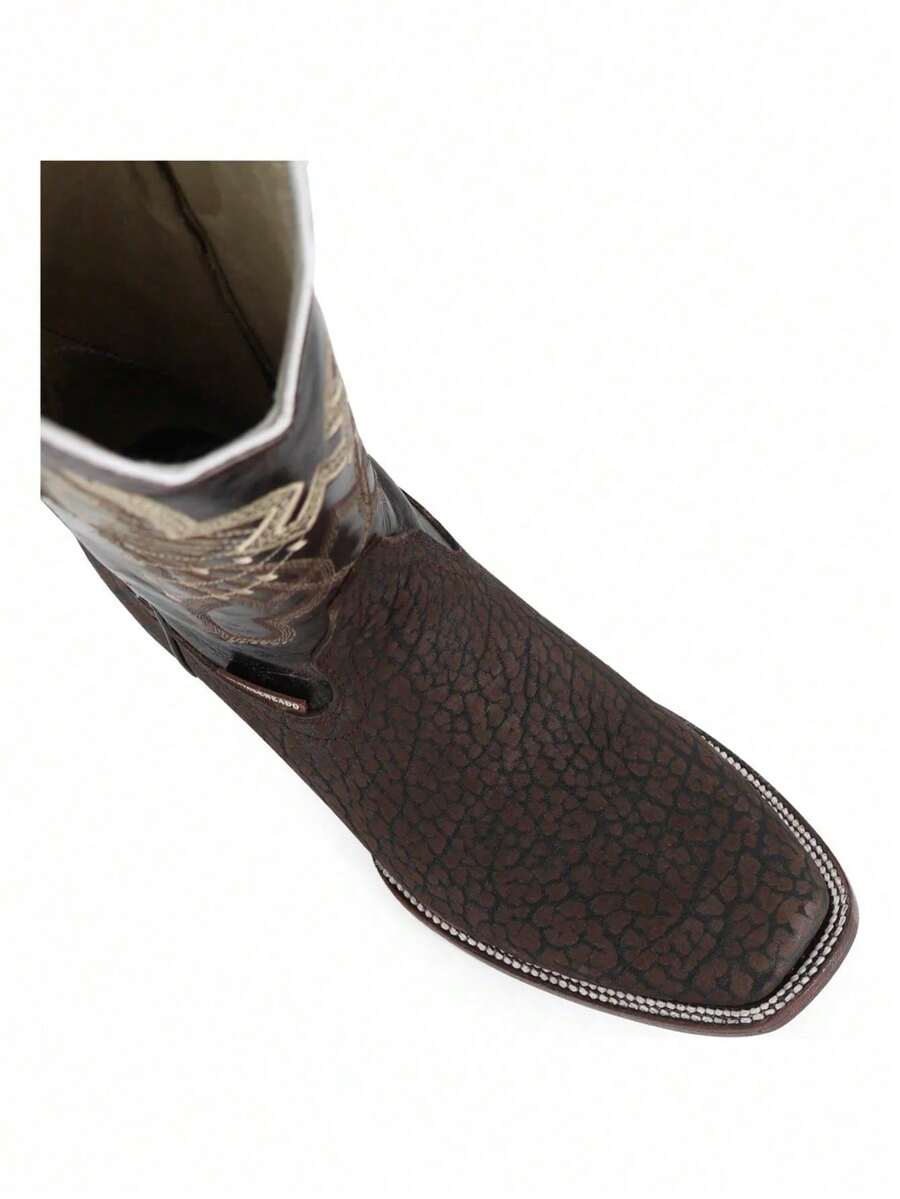 Bota Vaquera Cuello De Toro Para Hombre
