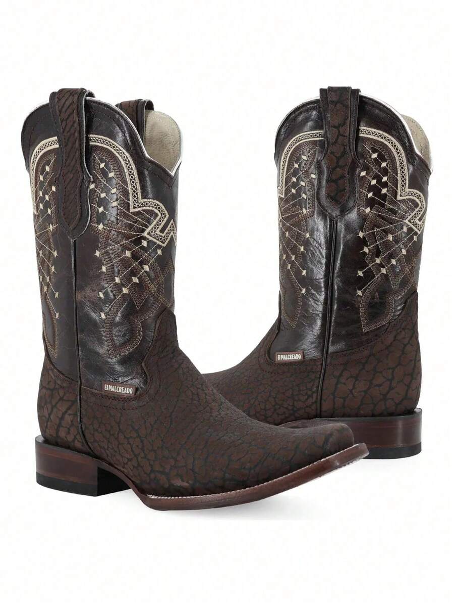 Bota Vaquera Cuello De Toro Para Hombre