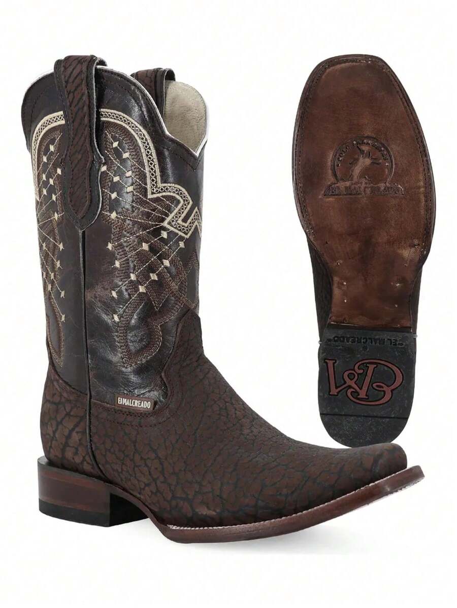 Bota Vaquera Cuello De Toro Para Hombre