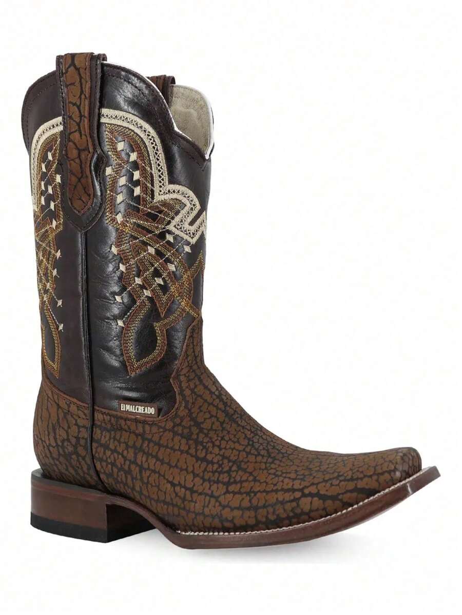 Bota Vaquera Cuello De Toro Para Hombre