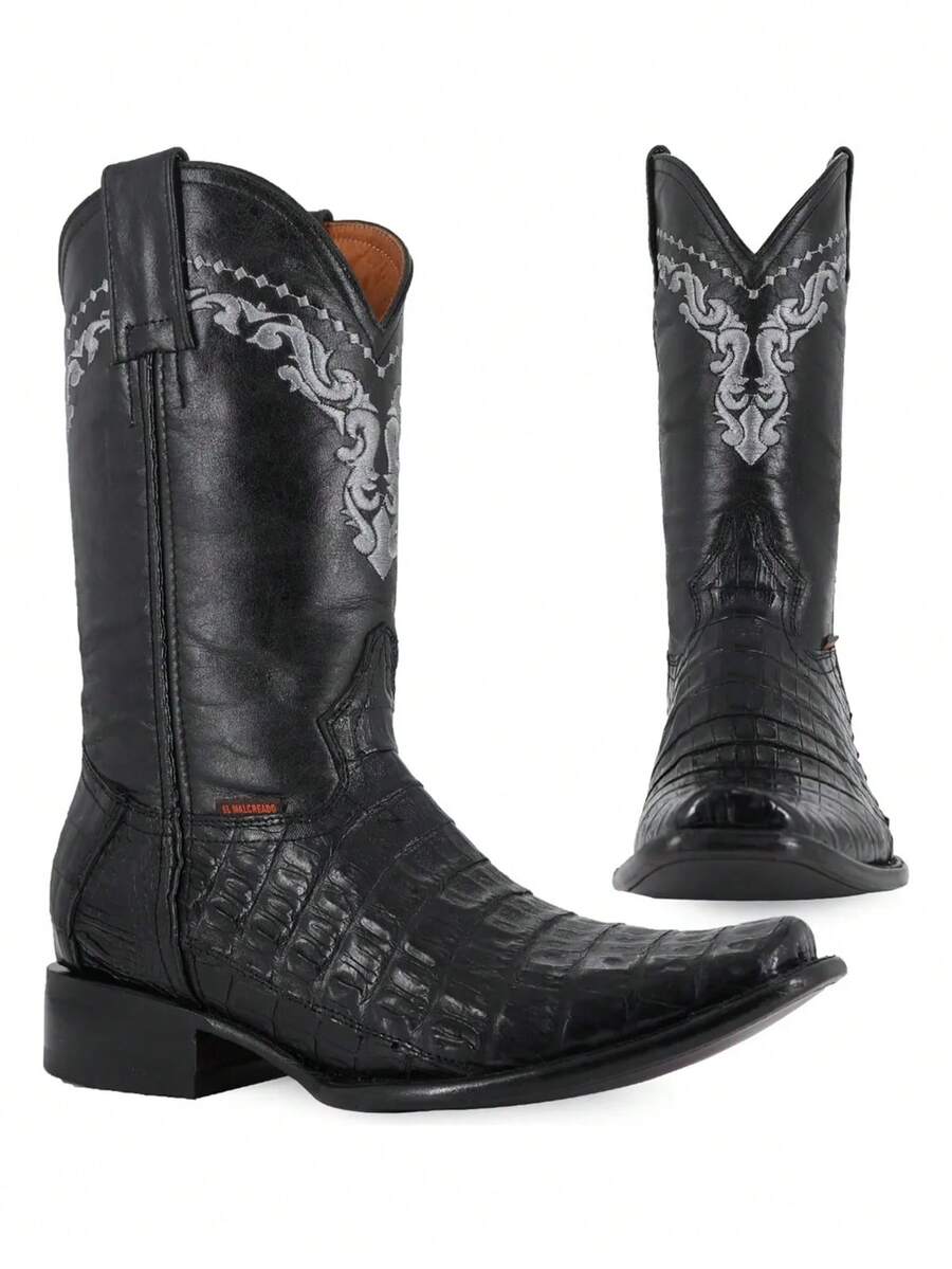 Bota Vaquera De Cocodrilo