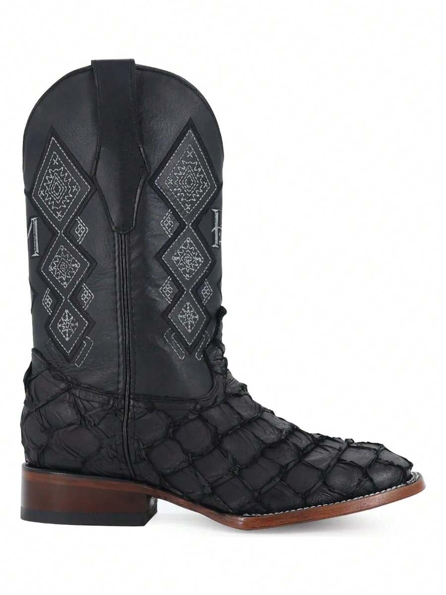 Bota Vaquera Hombre Piel