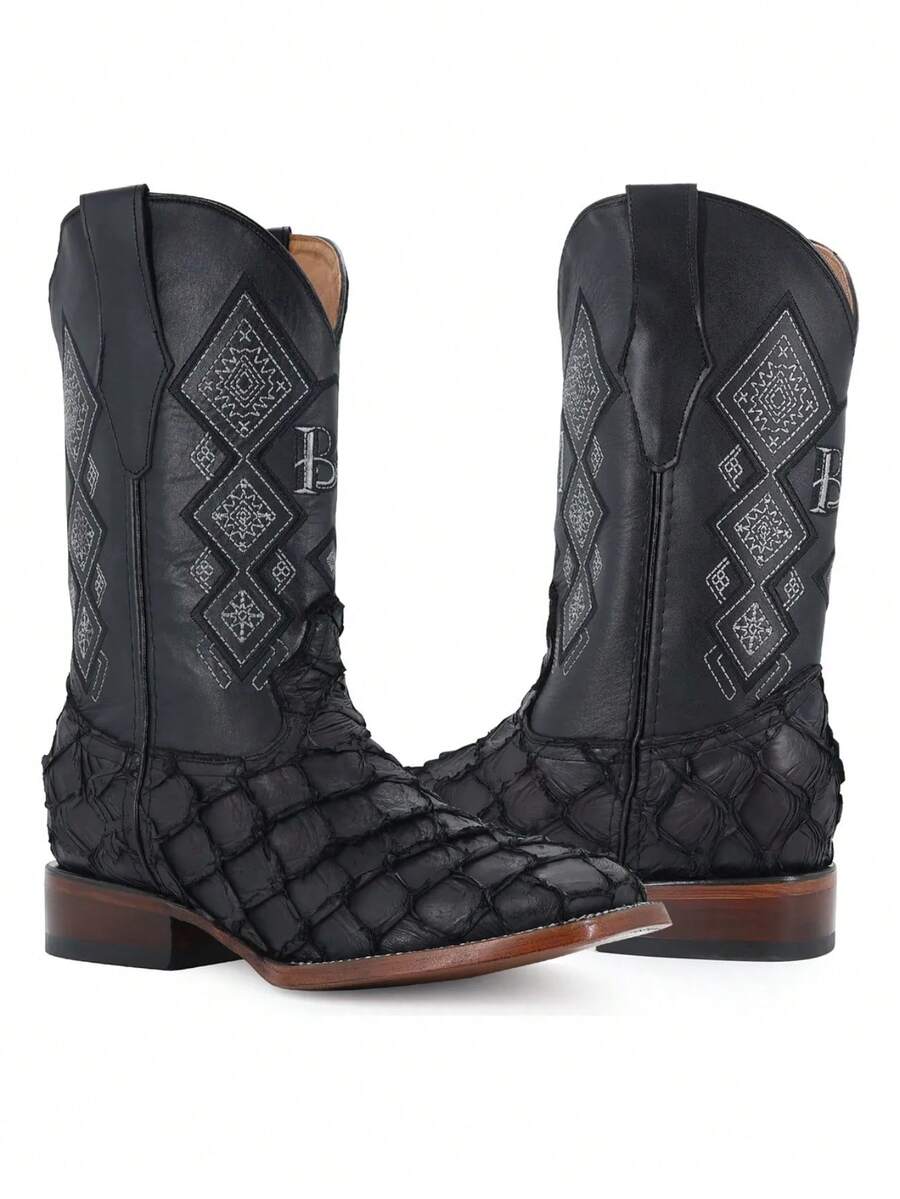 Bota Vaquera Hombre Piel