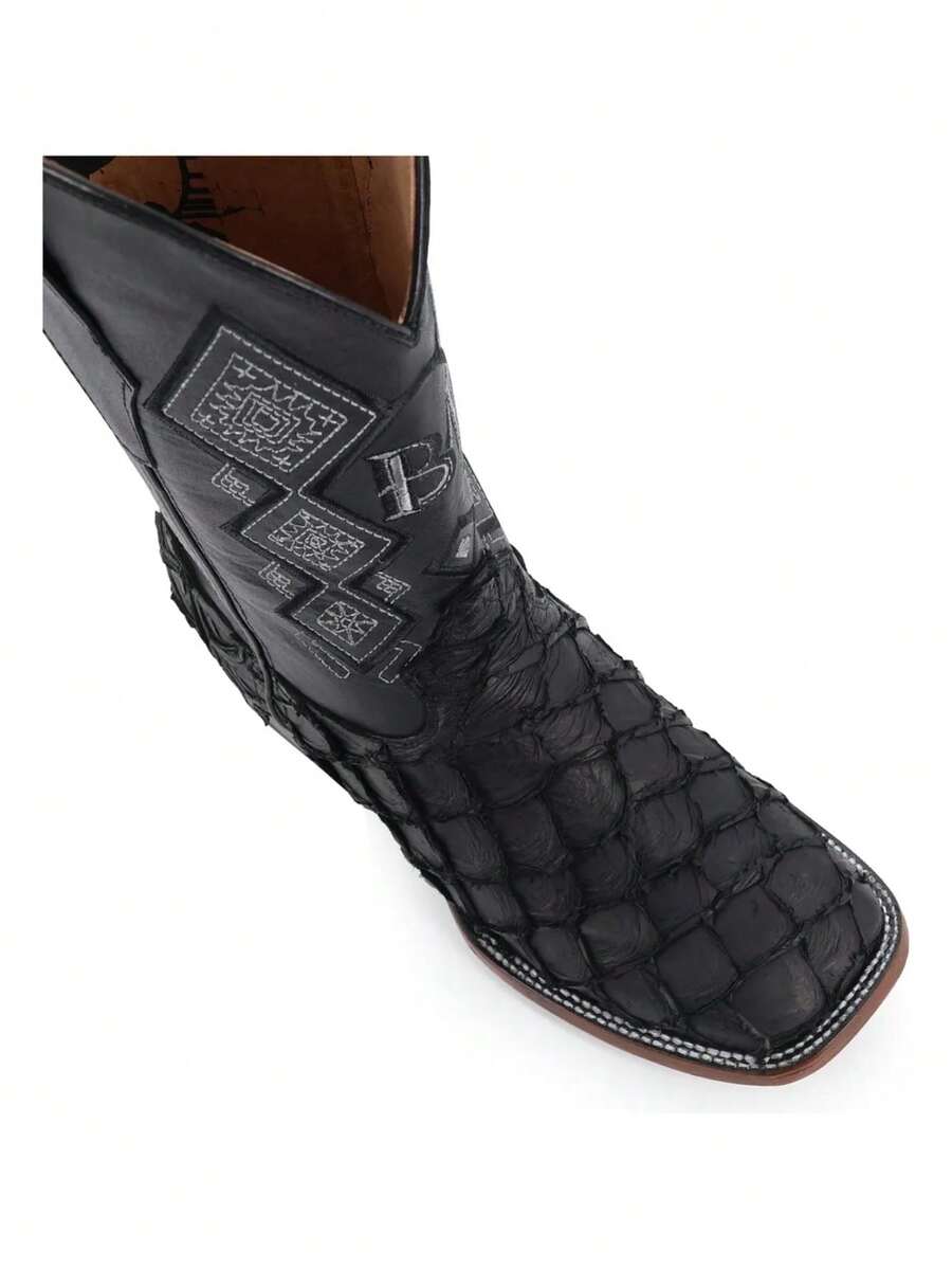 Bota Vaquera Hombre Piel