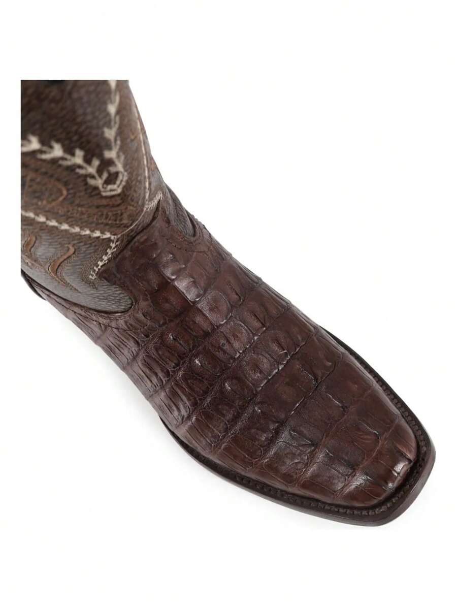 Bota Vaquera Autentico Cocodrilo