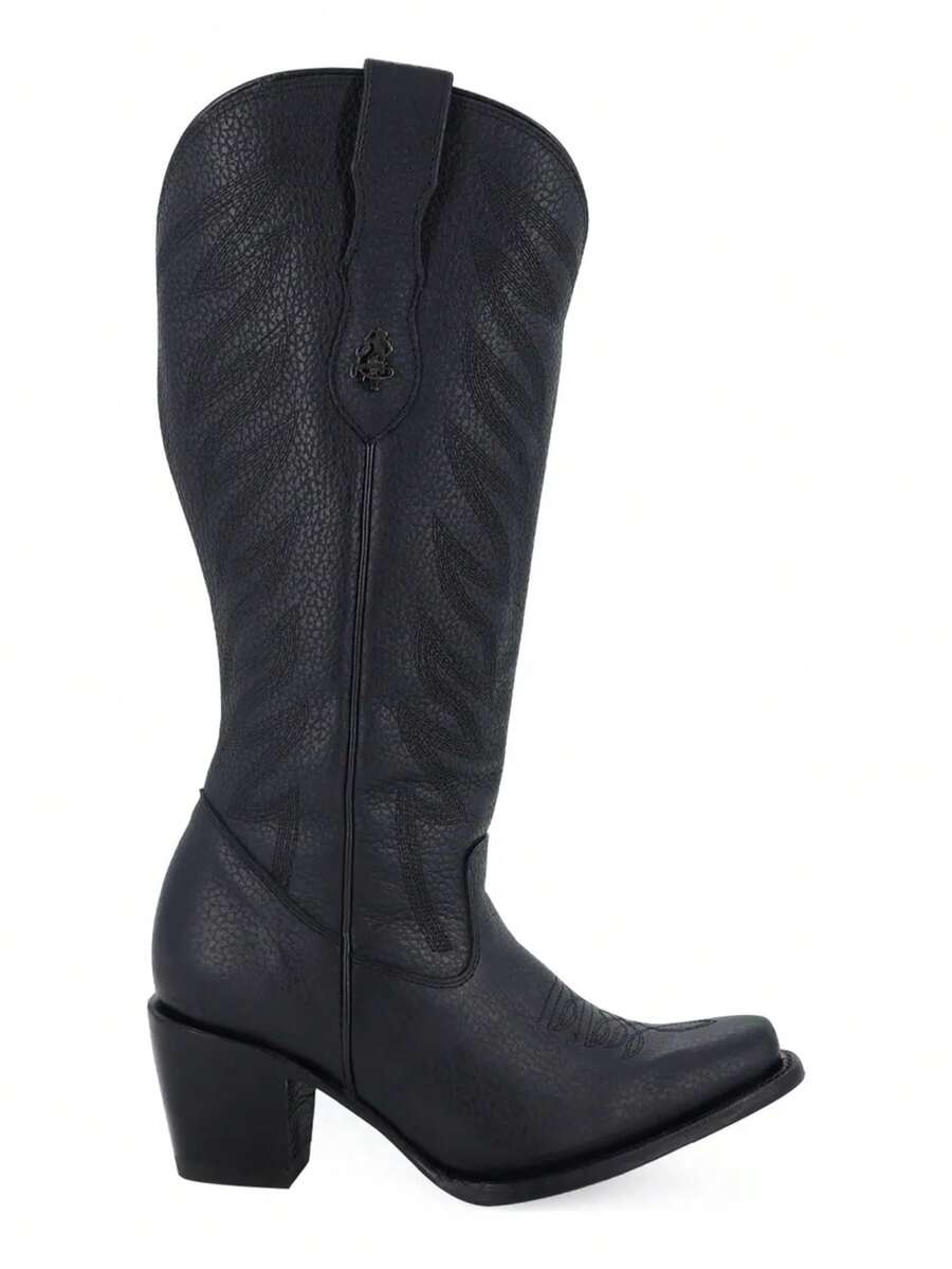 Bota Para Dama Modelo Piel