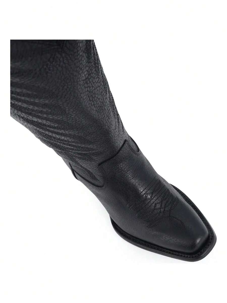 Bota Para Dama Modelo Piel
