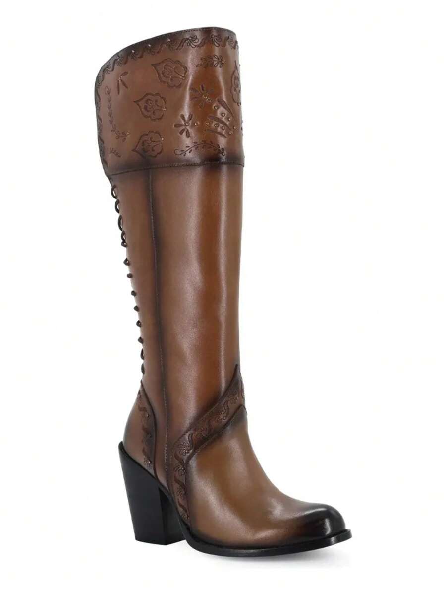 Botas Vaqueras De Moda Para Mujer