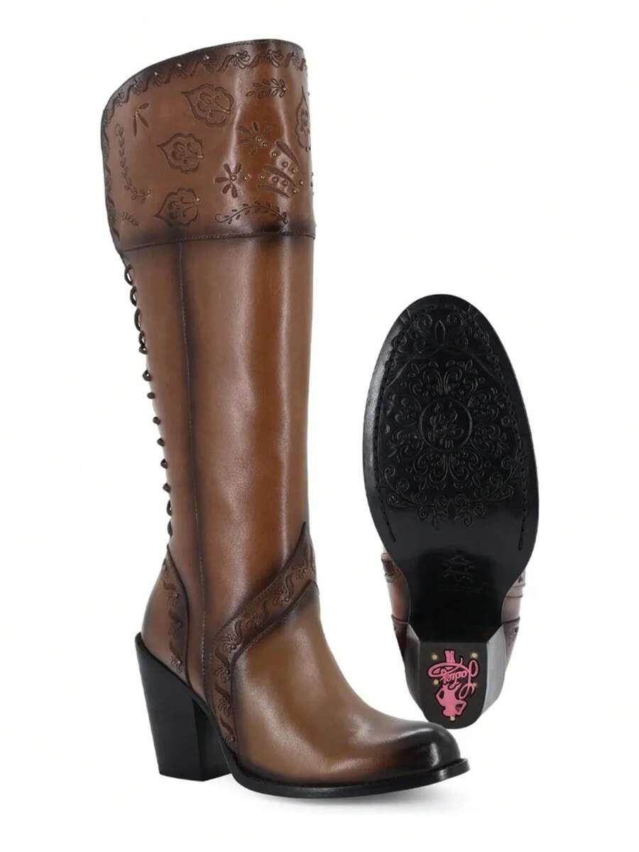 Botas Vaqueras De Moda Para Mujer