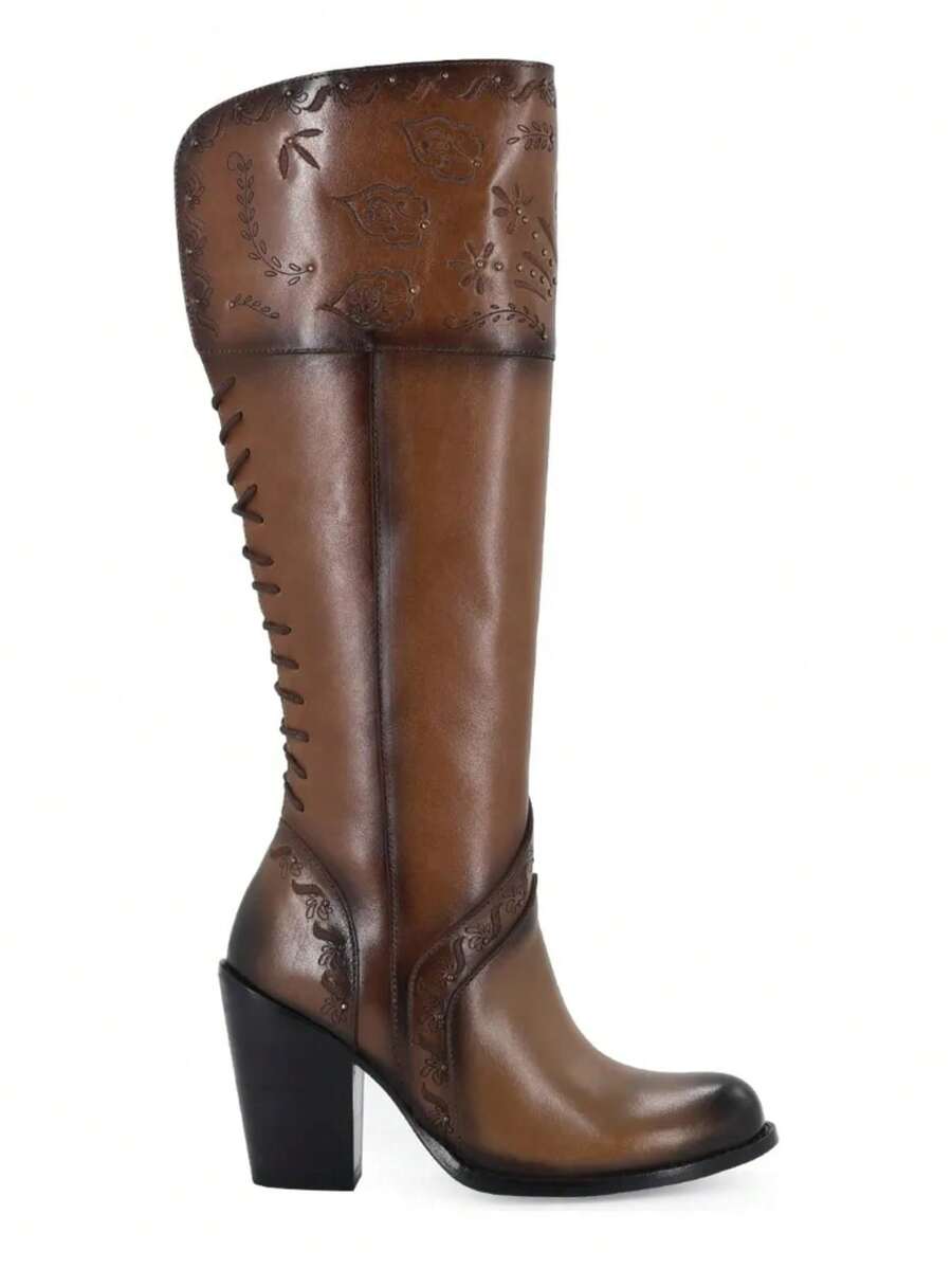 Botas Vaqueras De Moda Para Mujer