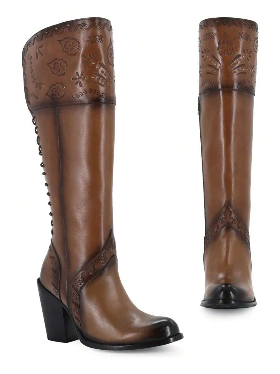 Botas Vaqueras De Moda Para Mujer