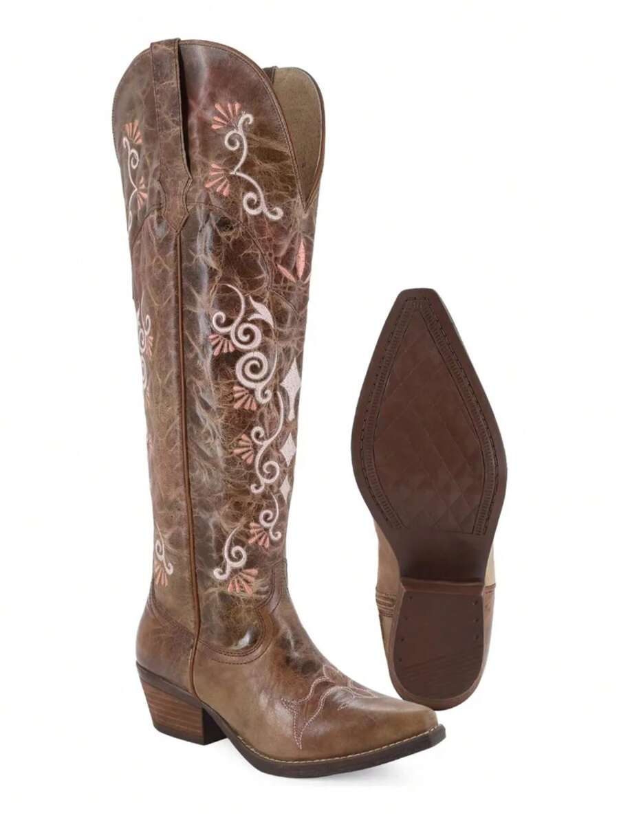 Bota Vaquera Para Dama