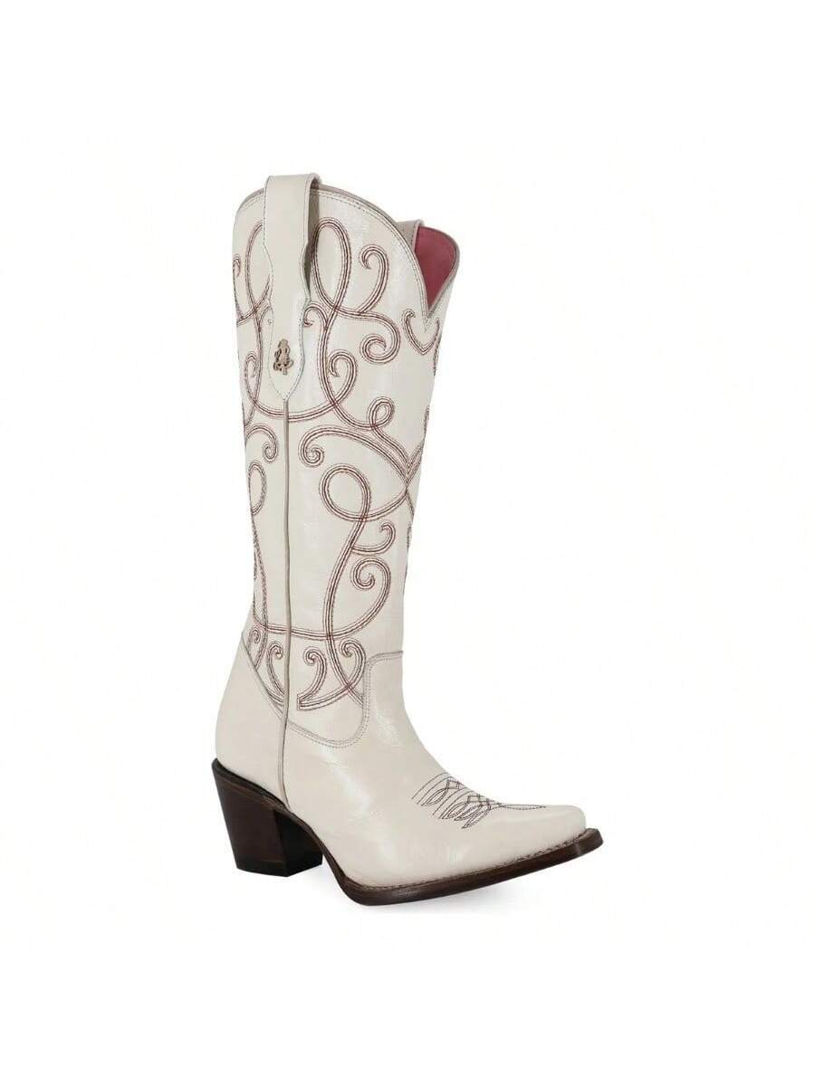 Bota Vaquera Alta Para Dama