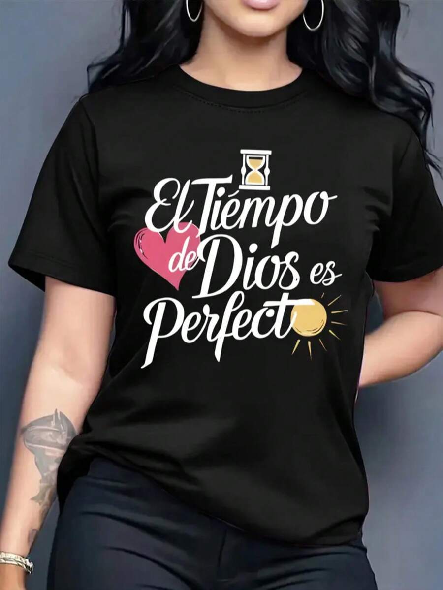camiseta gráfica dama