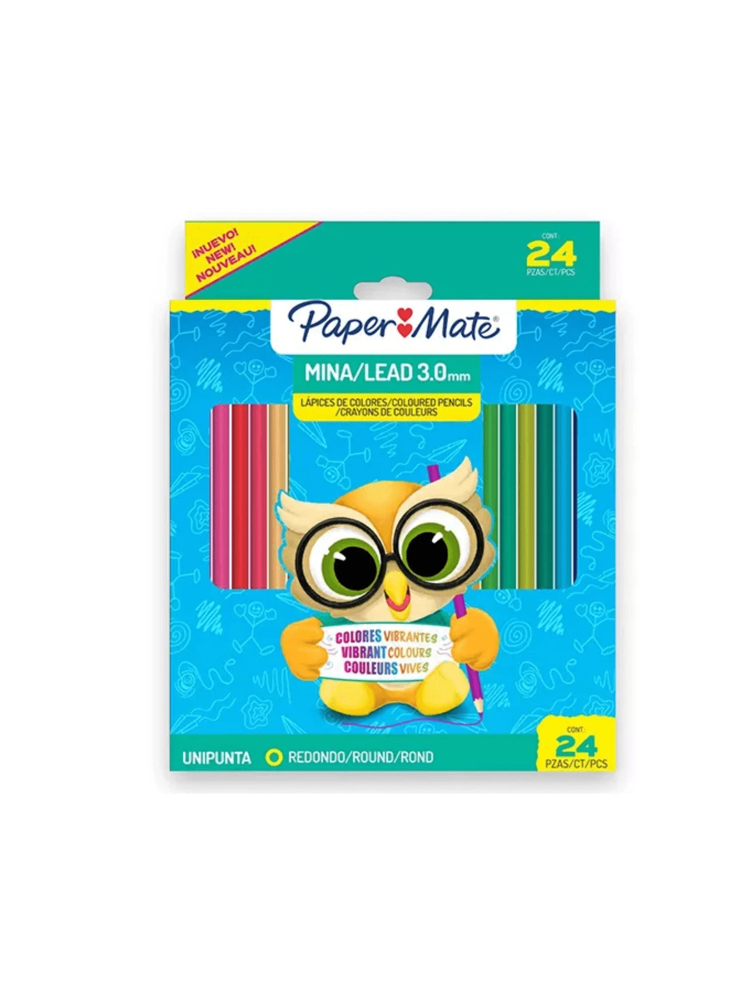 Colores Paper Mate largos
