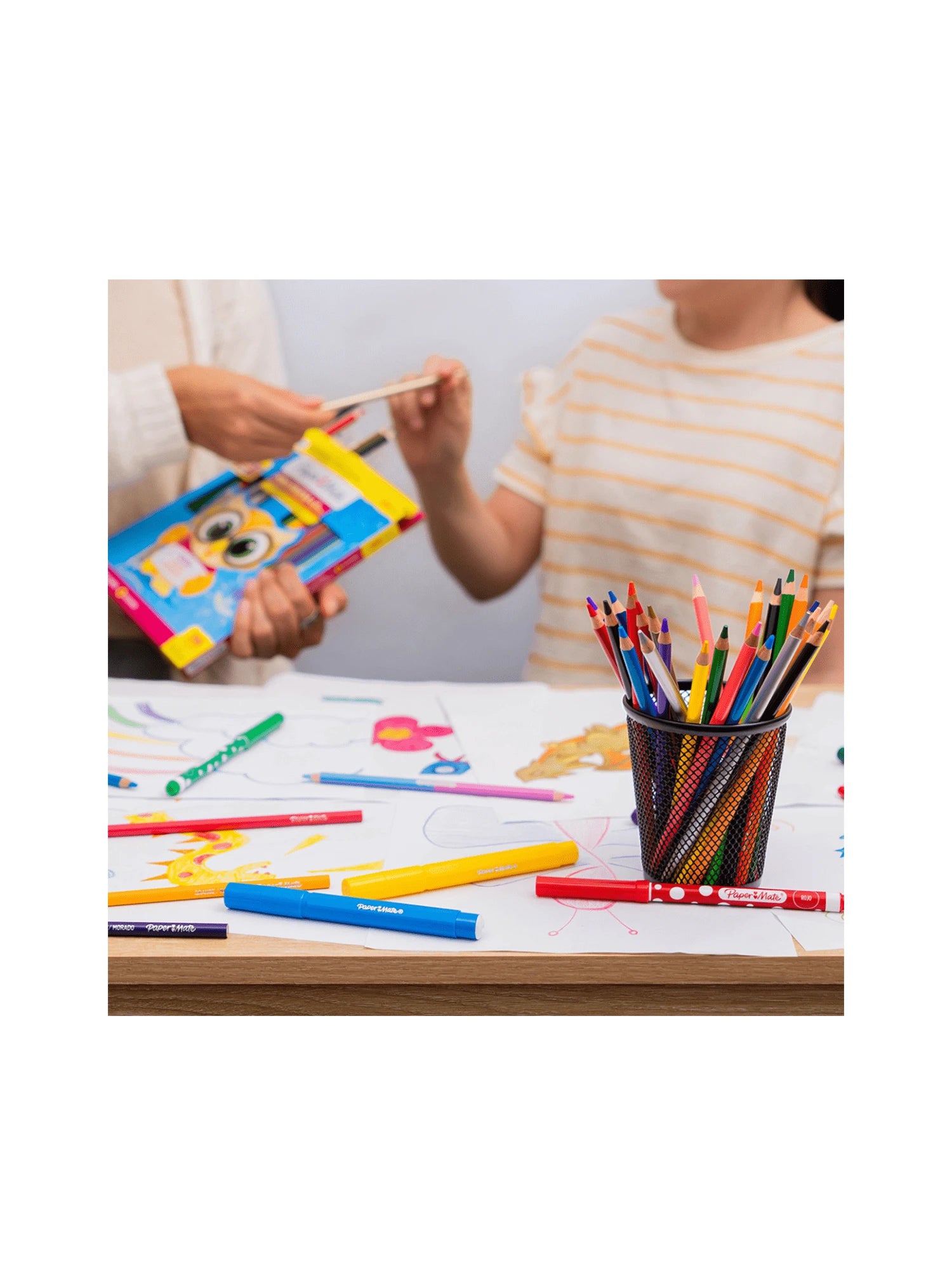 Colores Paper Mate largos