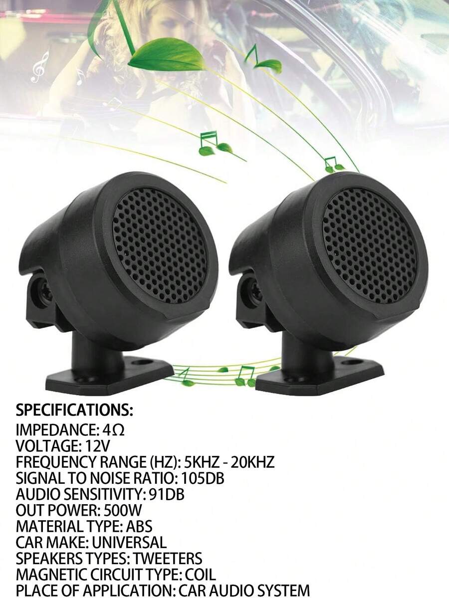 2 piezas de altavoces