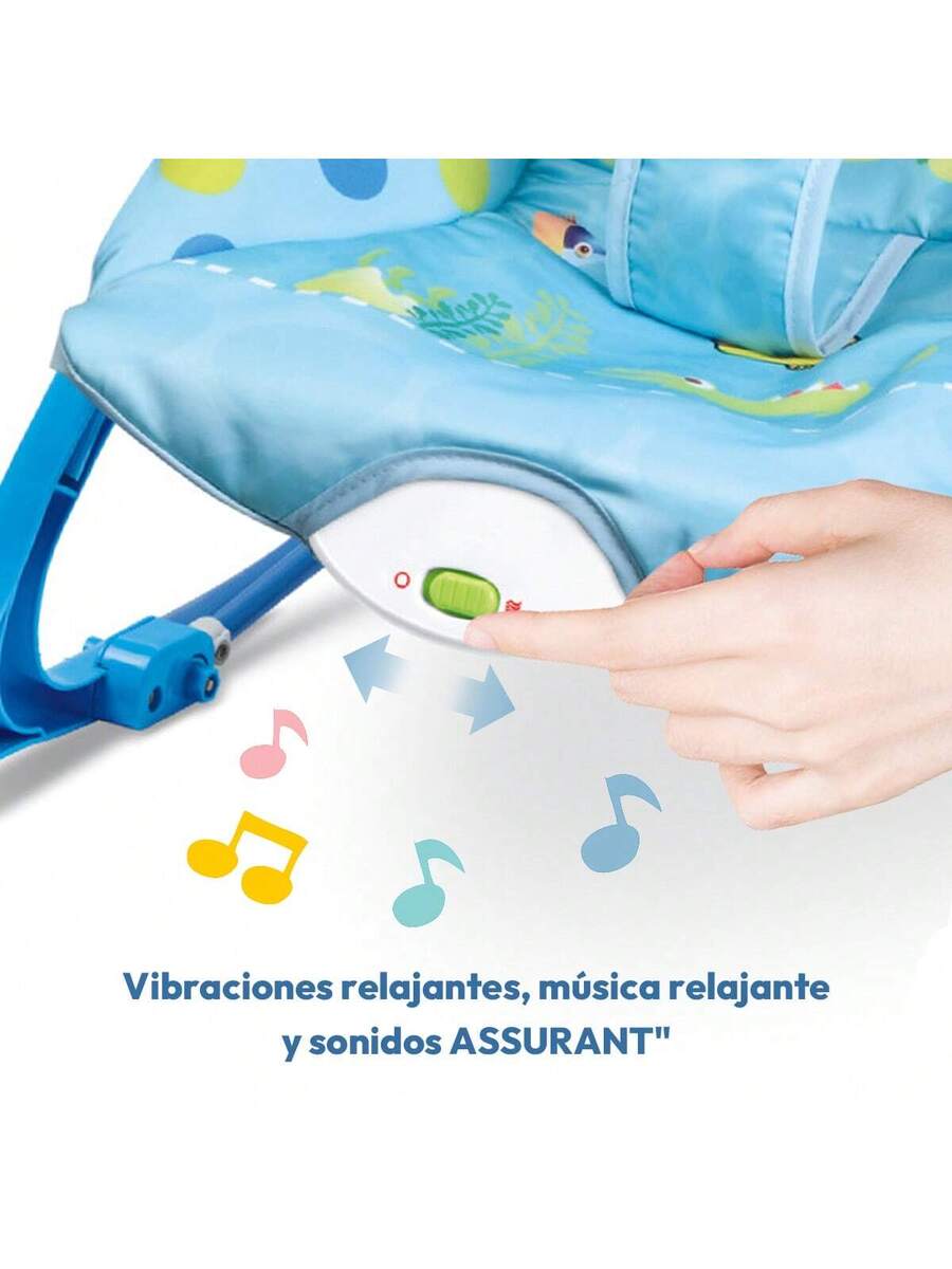 Silla mecedora multifuncional para bebés
