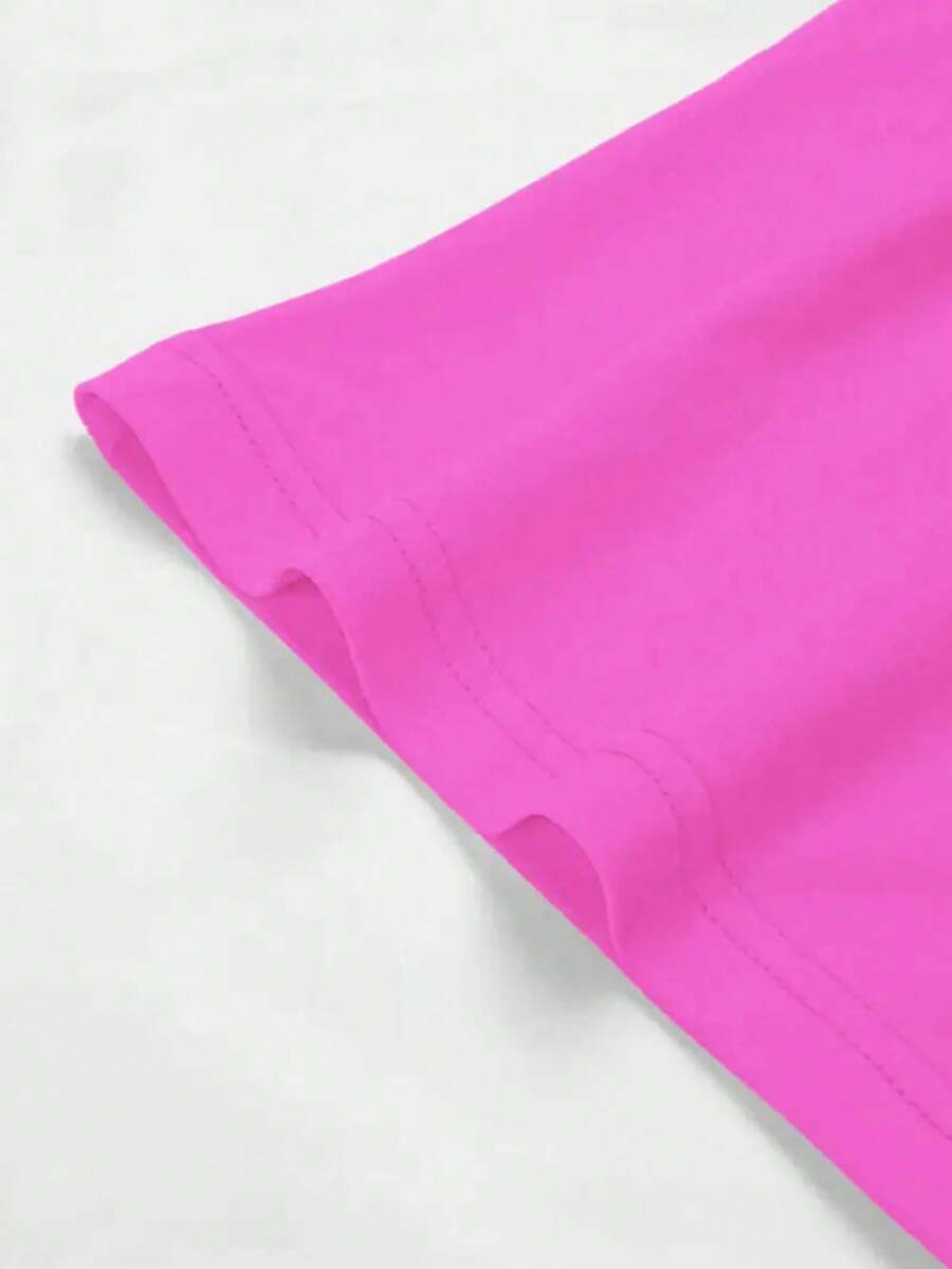 Conjunto 2 piezas dama camiseta gráfica