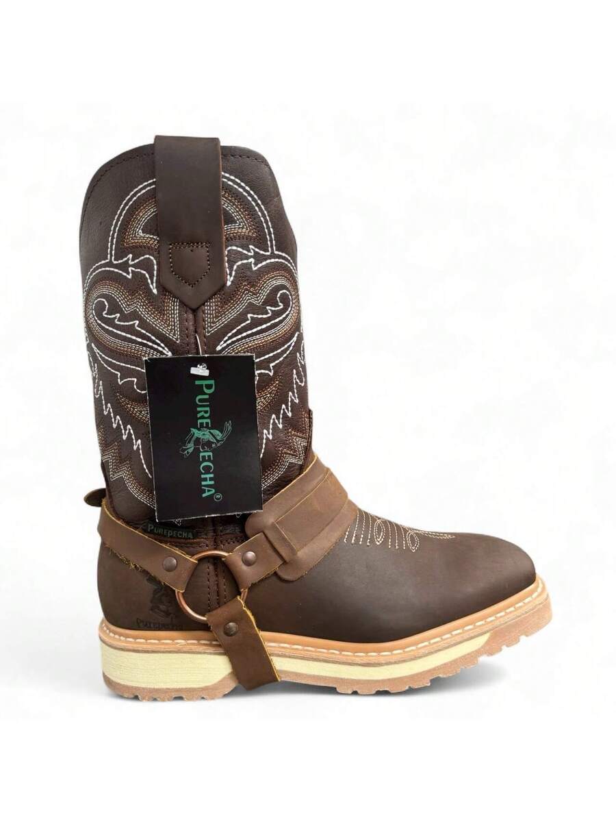 BOTA ESTILO RODEO CON ARGOLLAS