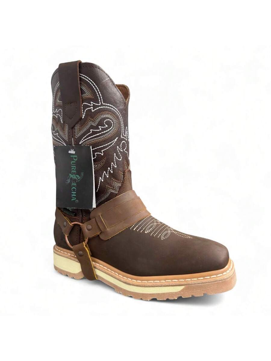 BOTA ESTILO RODEO CON ARGOLLAS