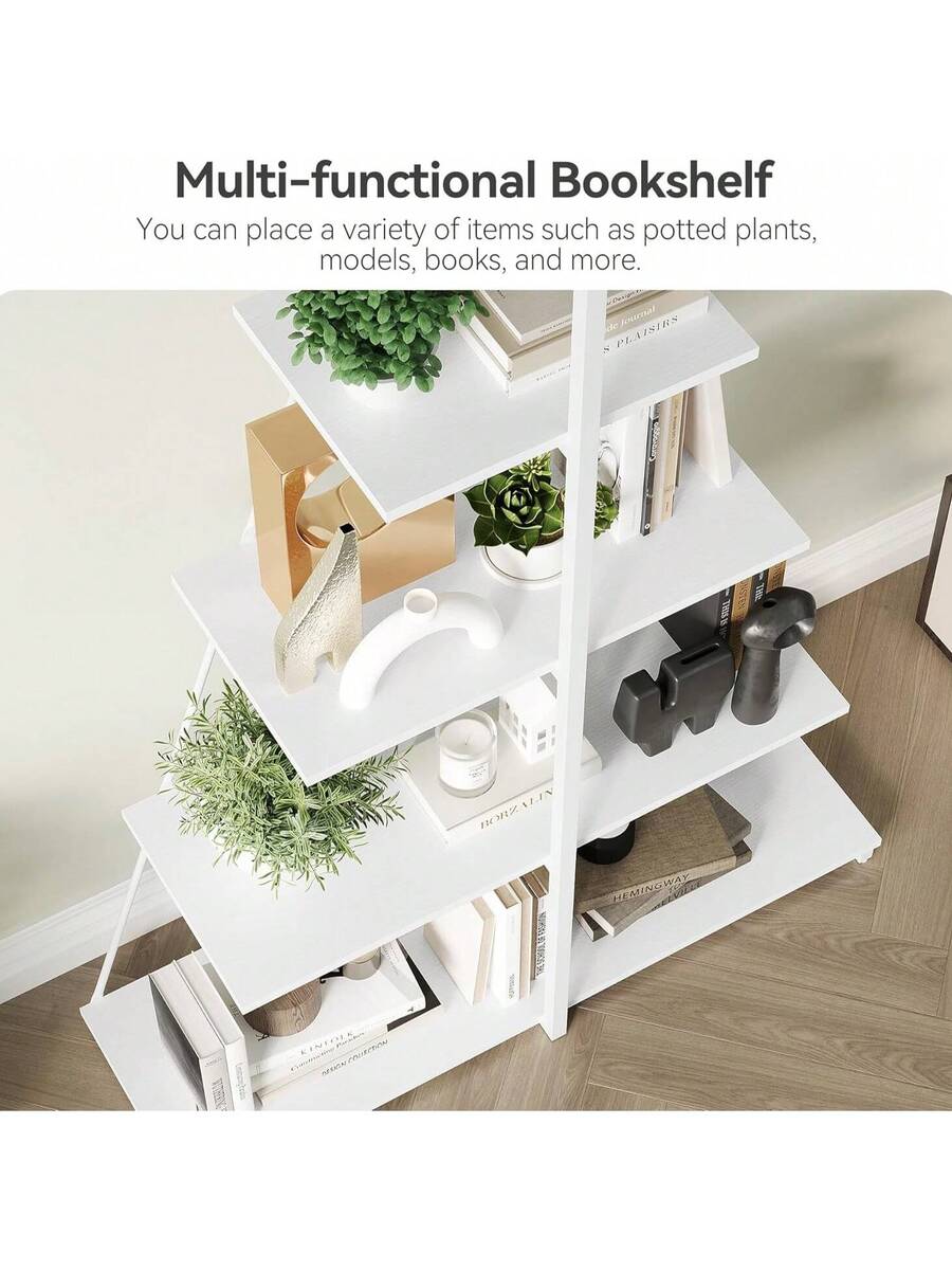 Estante de libros de 4 niveles