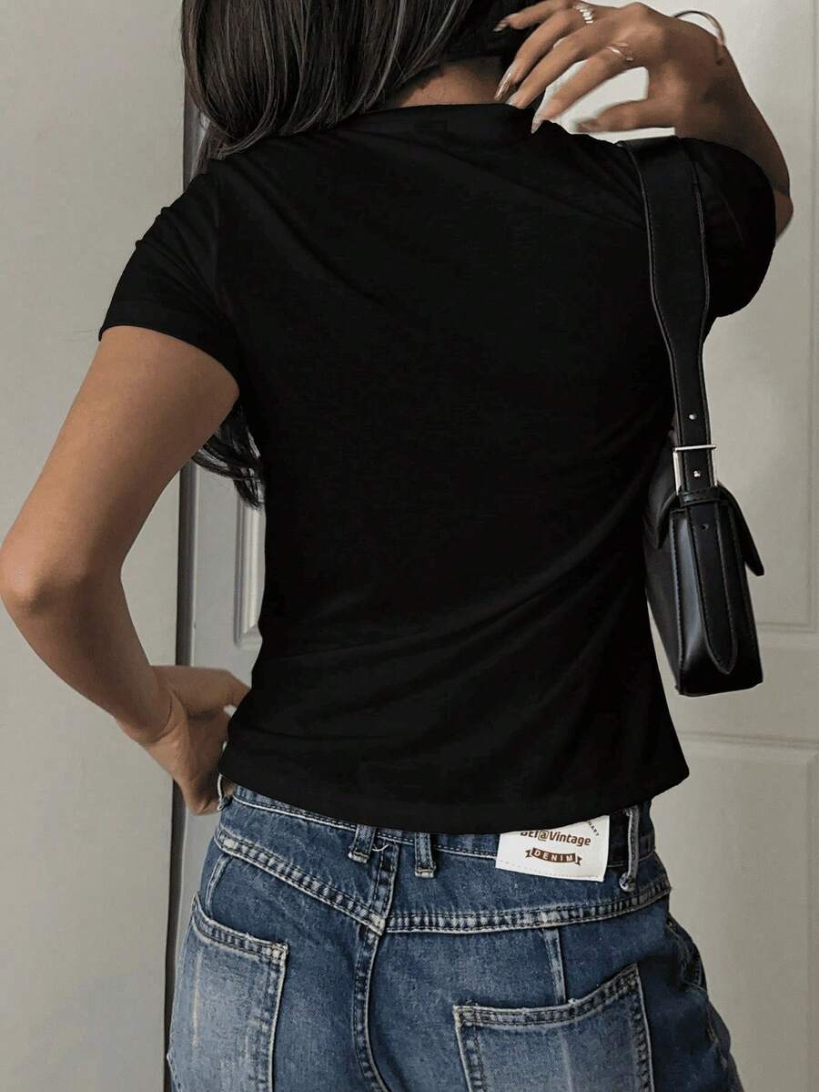 Playera camiseta gráfica