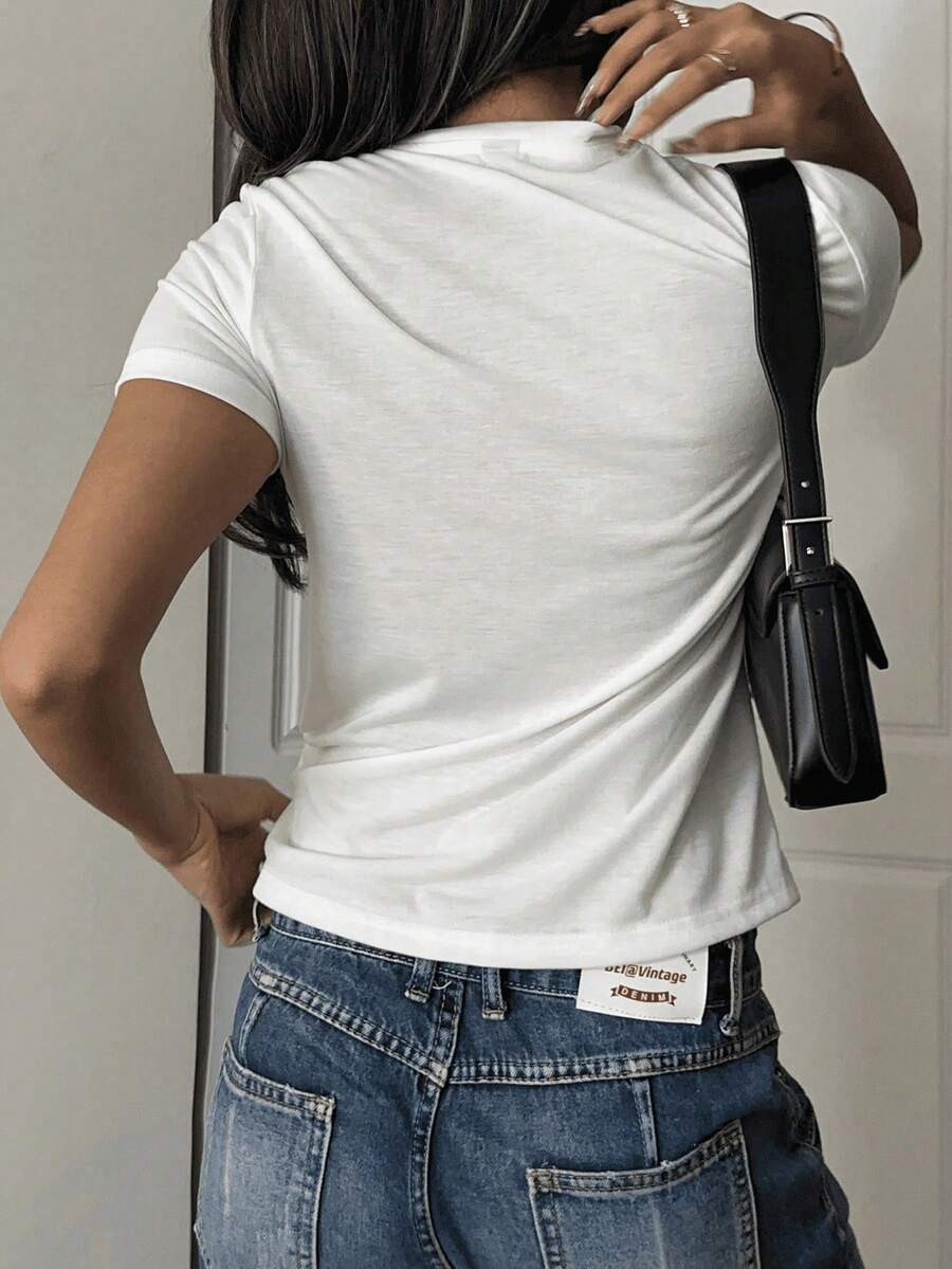 Playera camiseta gráfica