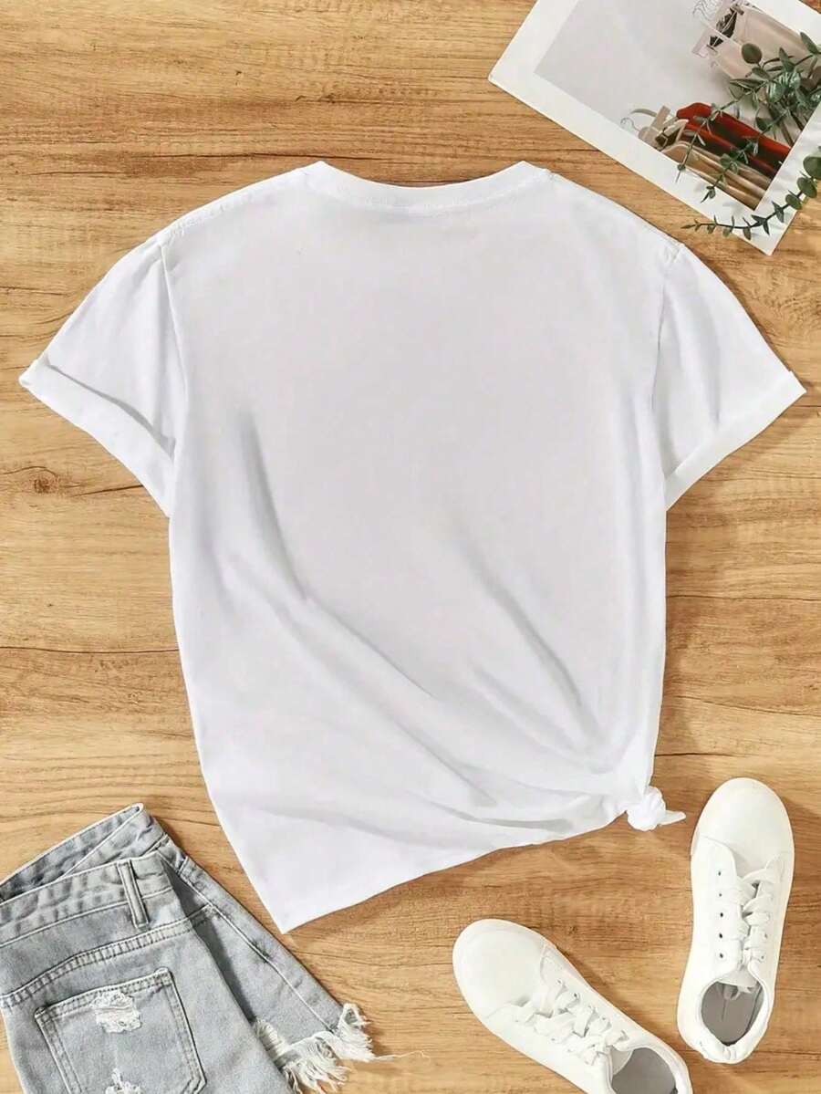 Playera camiseta gráfica