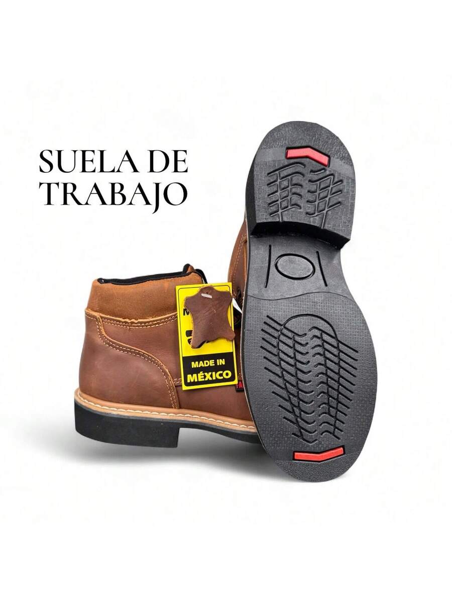 CALZADO DE TRABAJO CHOCLO SUELA DE TRABAJO COSIDO USO RUDO