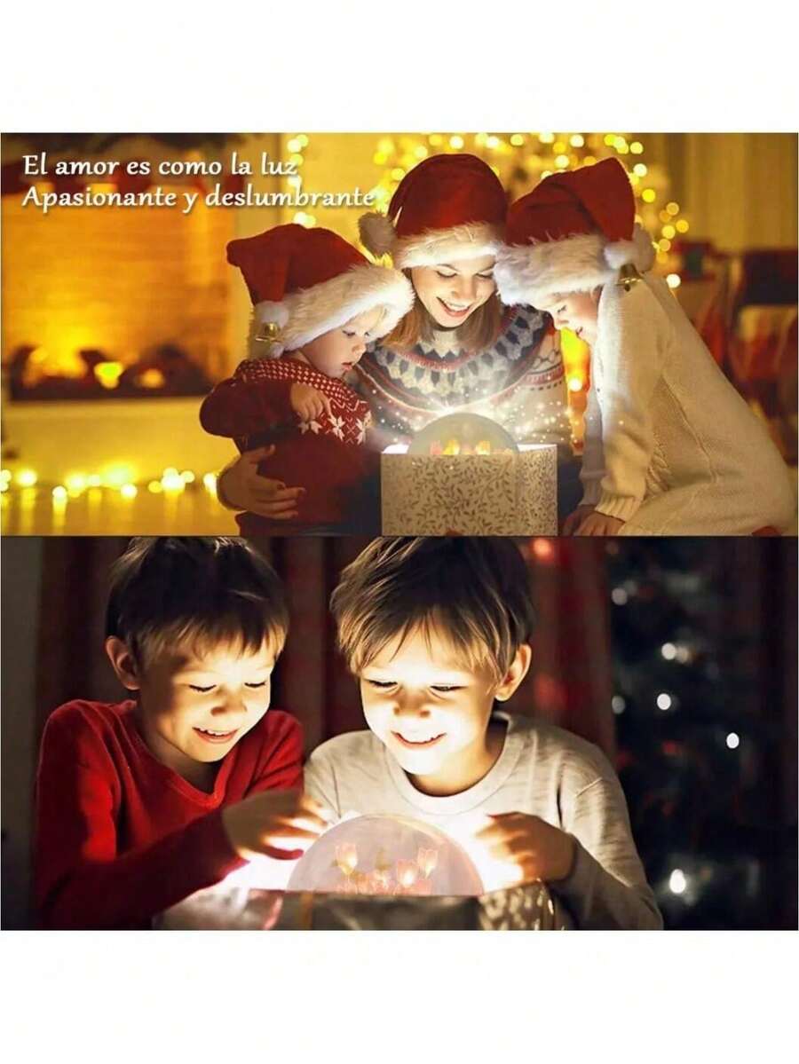 Luz nocturna de tulipán d