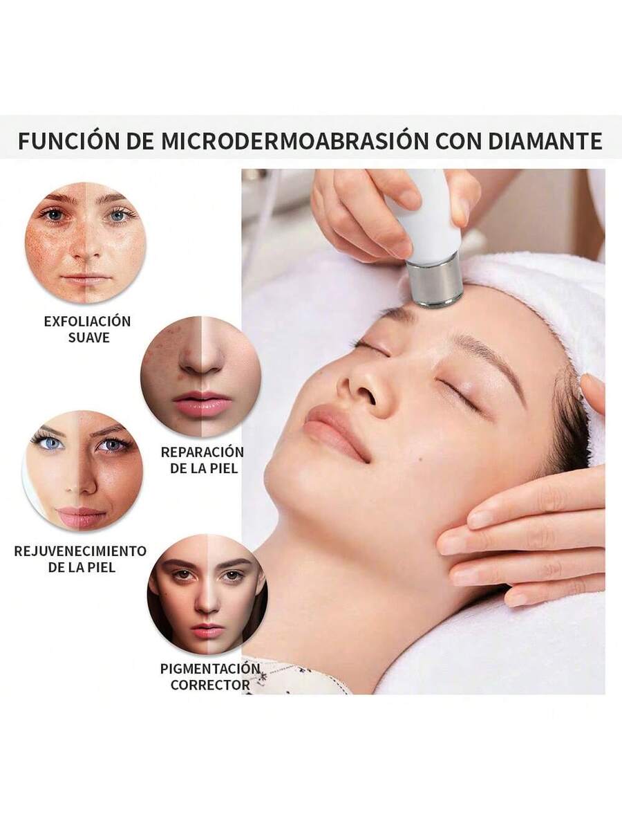 Máquina profesional Microdermoabrasión 3 En 1