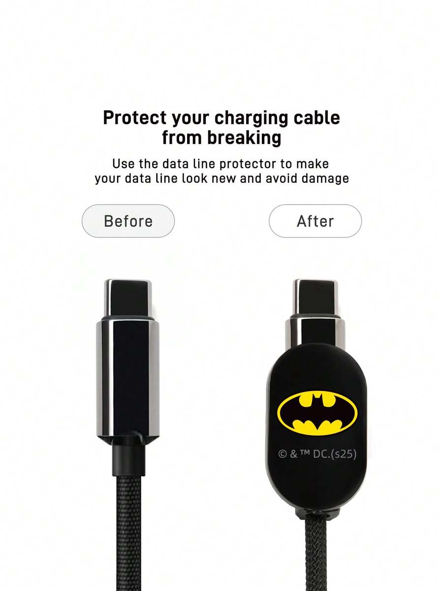 Funda protectora para cable de datos