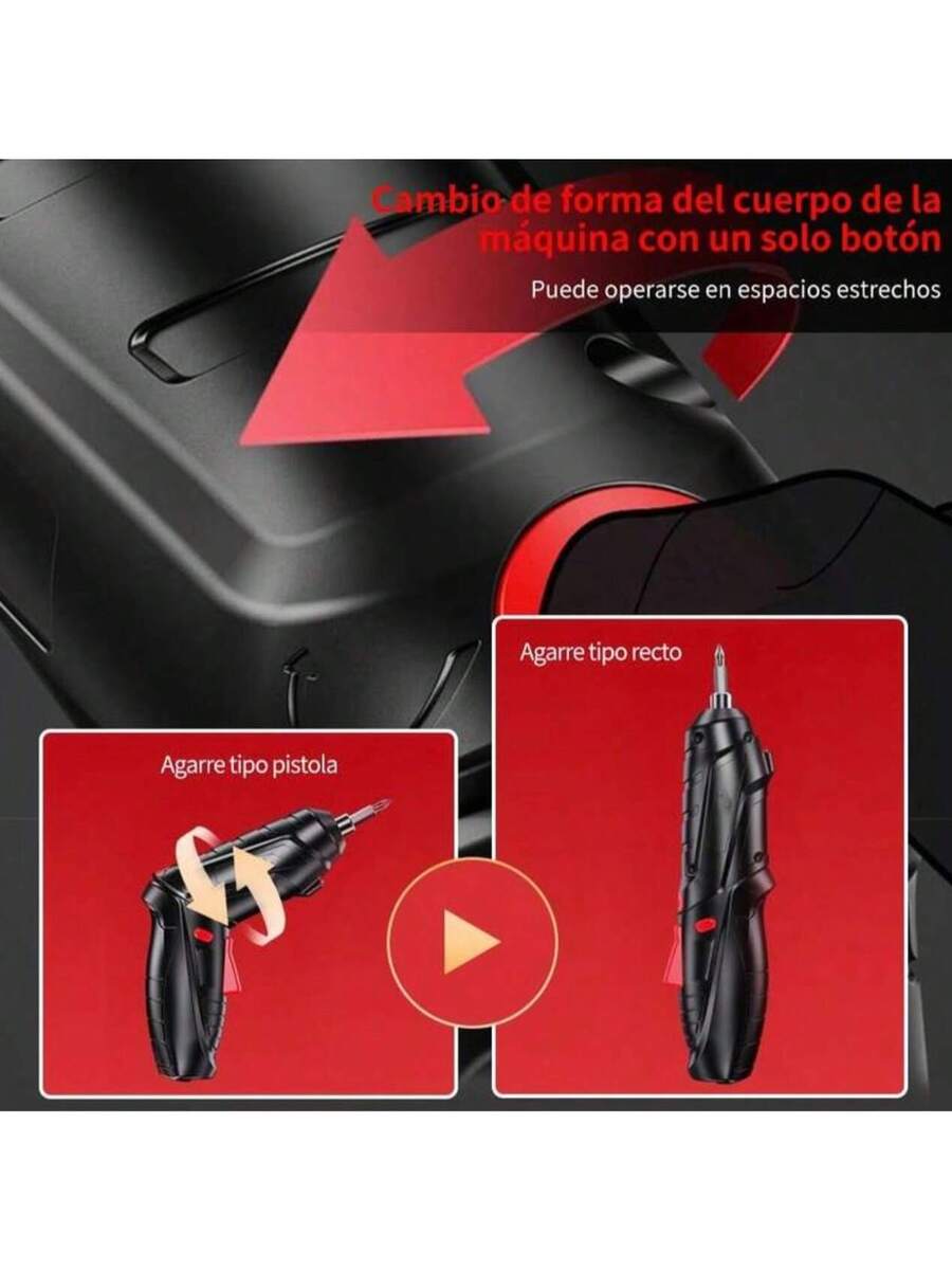 Destornillador eléctrico, portátil