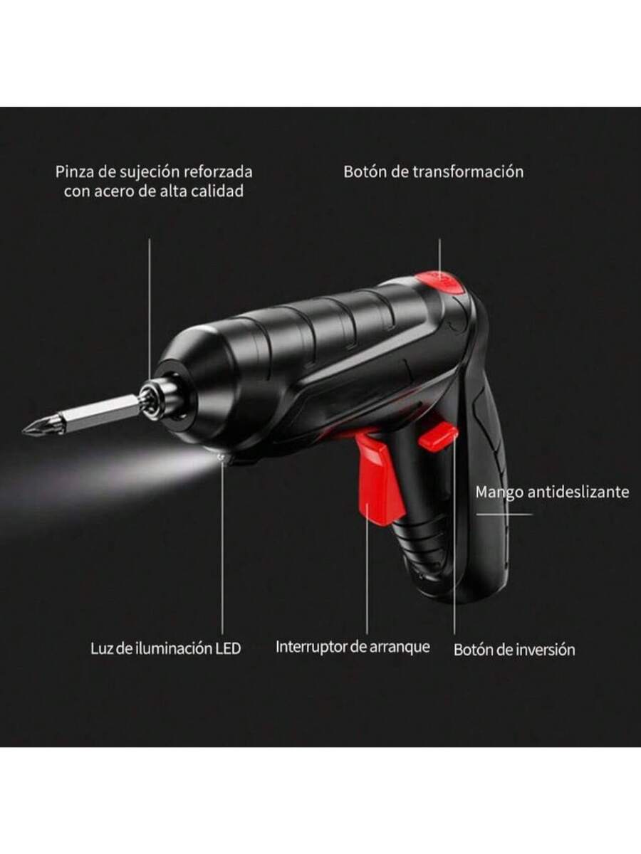 Destornillador eléctrico, portátil