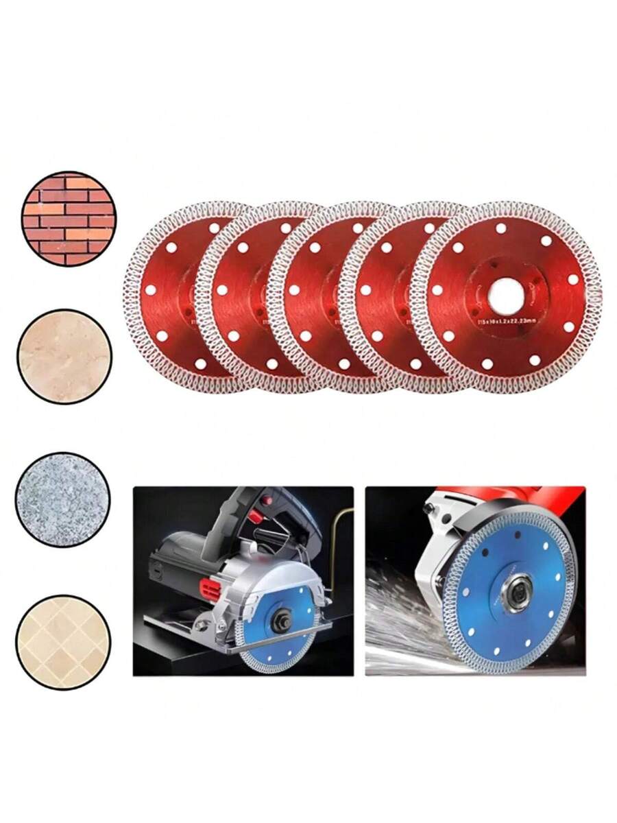 5Pcs Disco de Corte Fino para Porcelanato