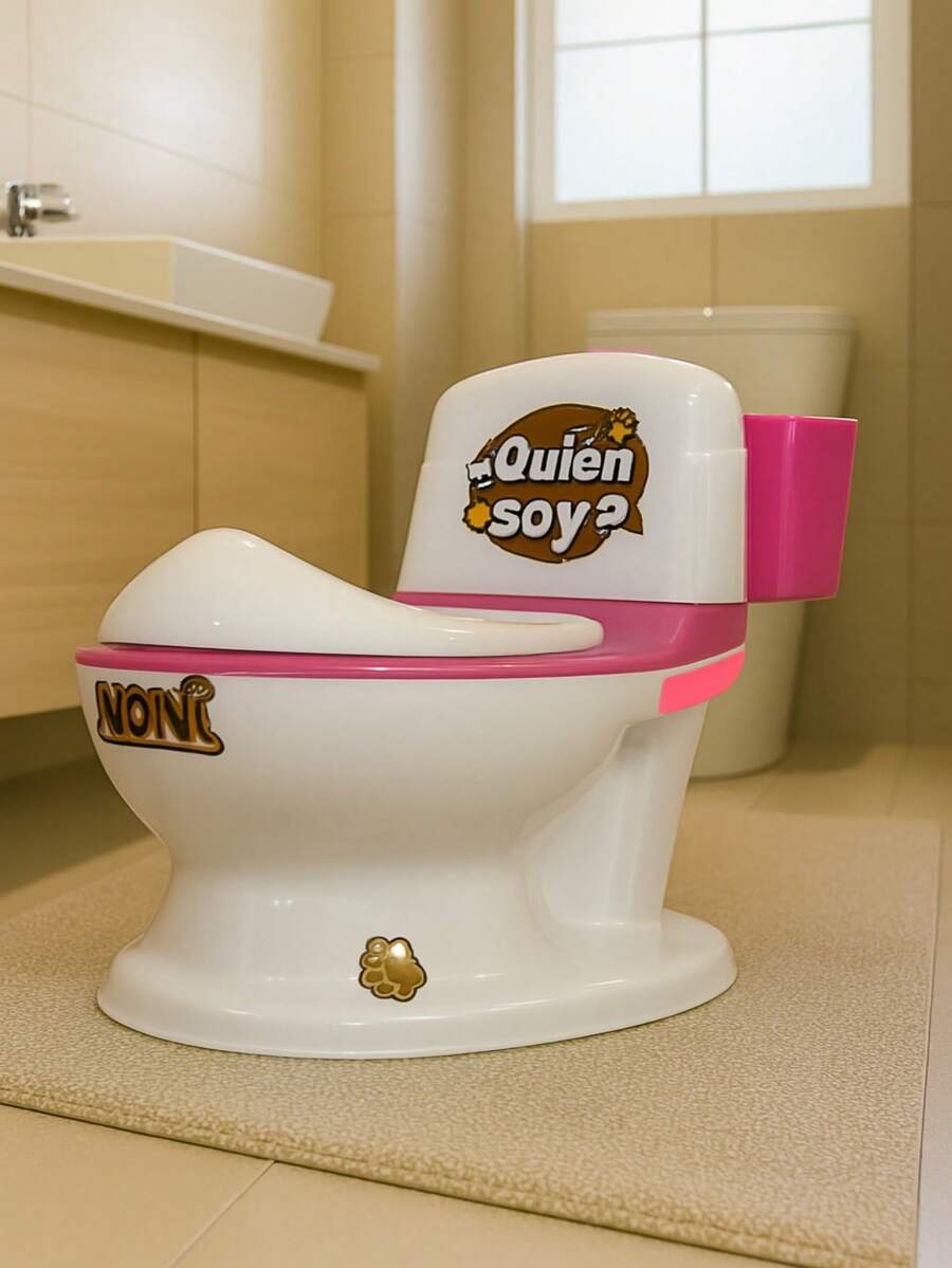 Bañito Entrenador Con Sonido Y Luz Led