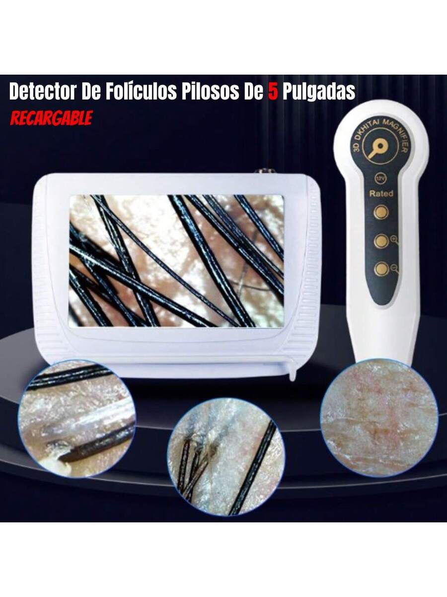 Detector De Folículos De Piel Y Cabello