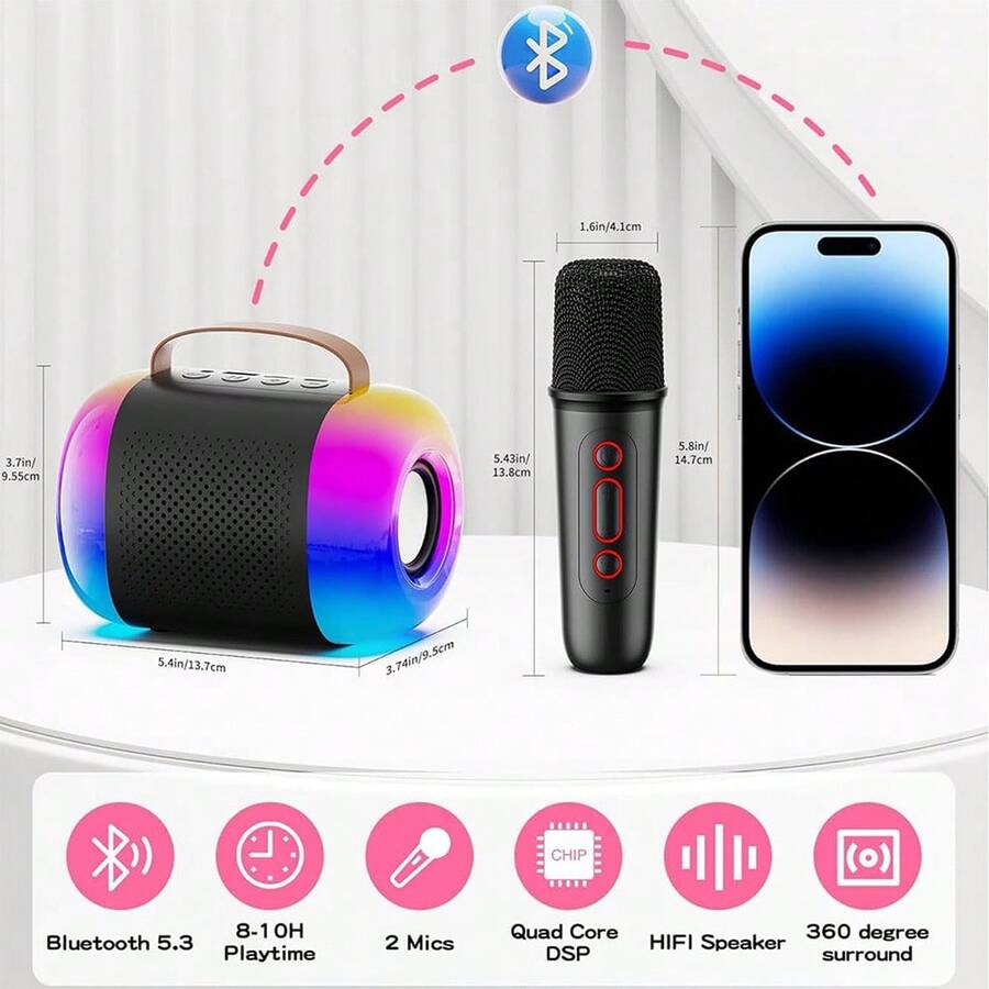 Mini máquina de Karaoke
