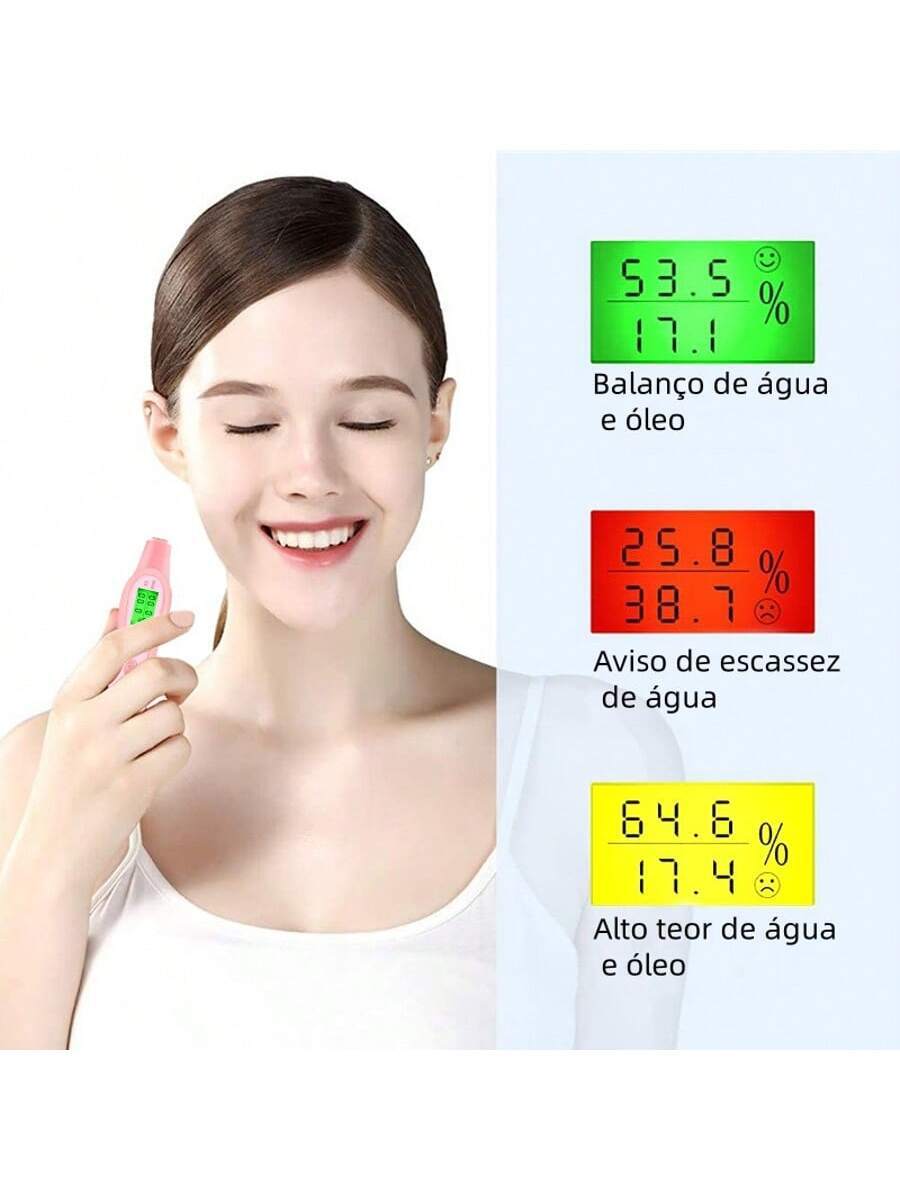 Analizador inteligente de elasticidad del aceite y humedad de la piel