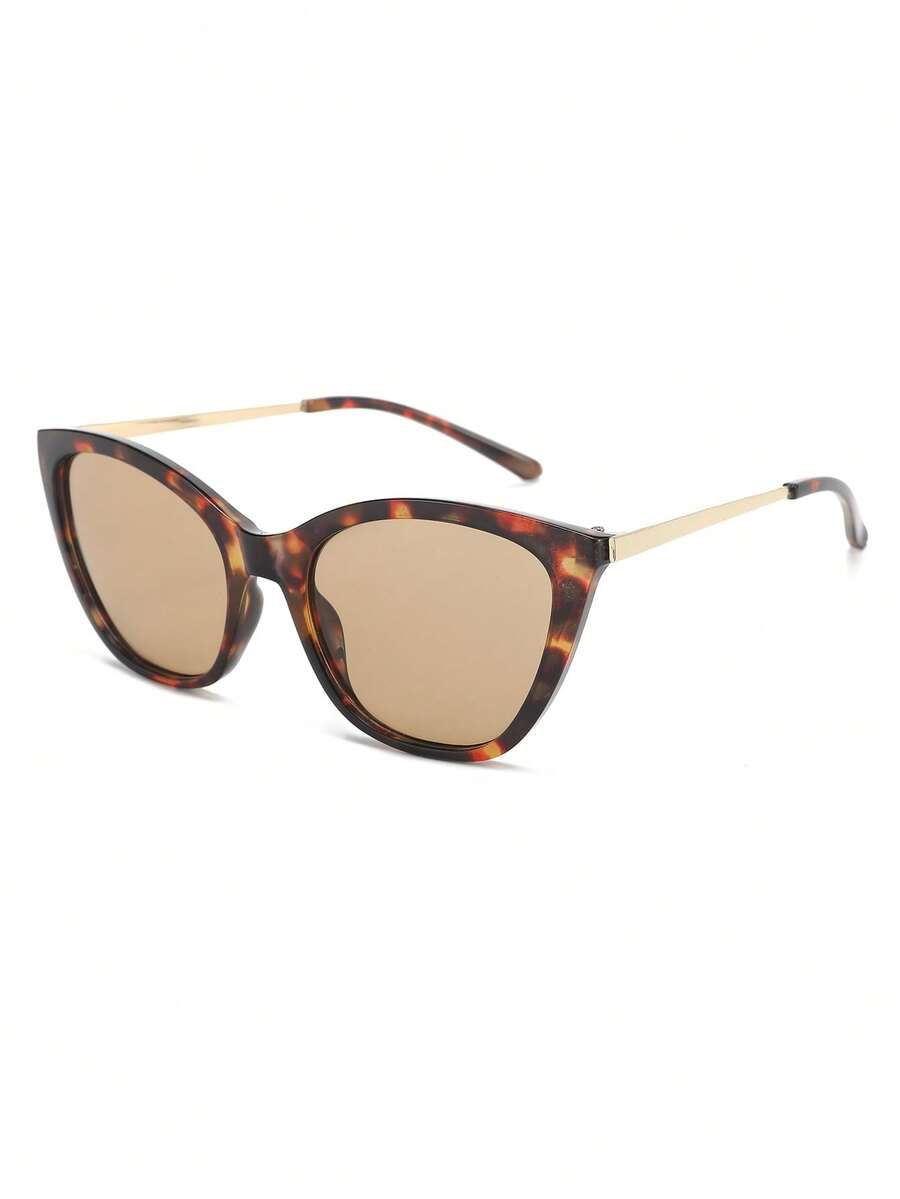 gafas de mujer con montura de metal de estilo vintage