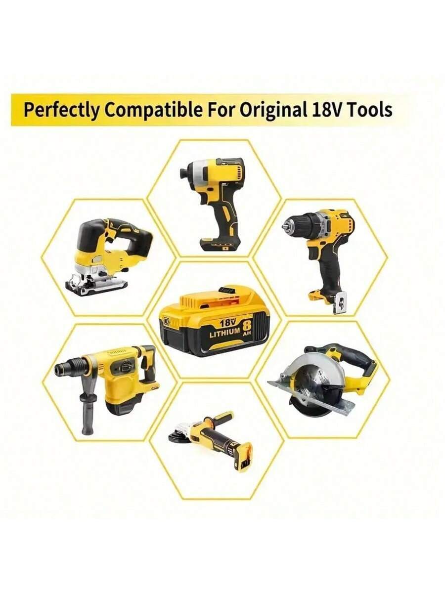 Batería recargable de iones para taladro inalámbrico DeWitt