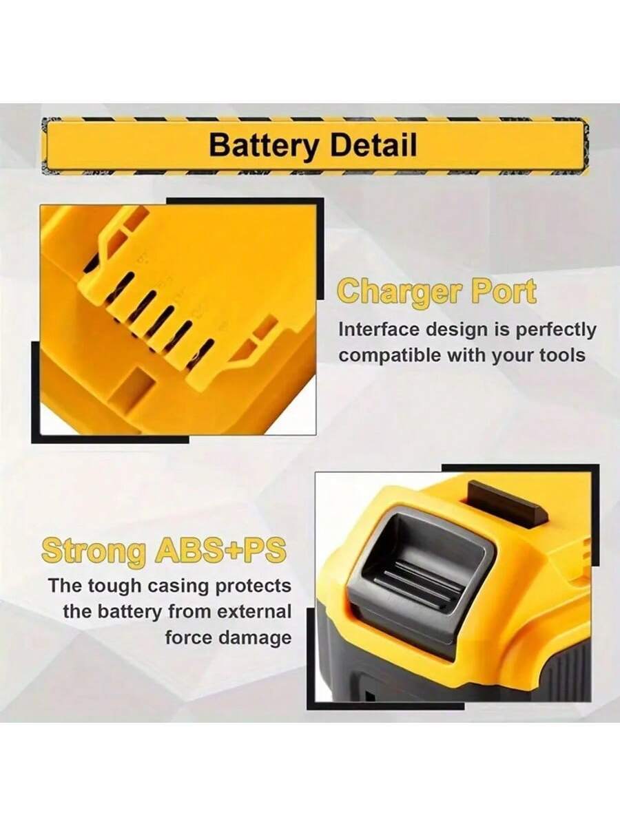 Batería recargable de iones para taladro inalámbrico DeWitt