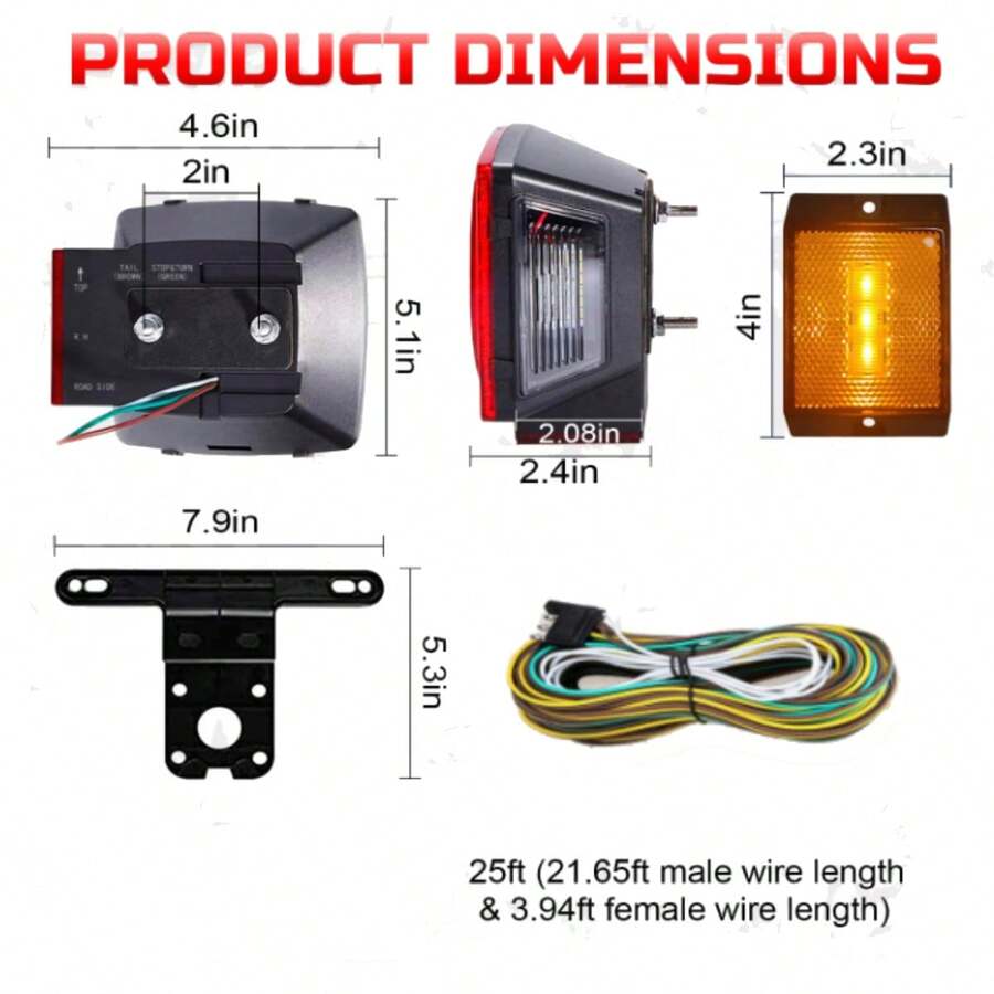 Kit de luces LED sumergibles