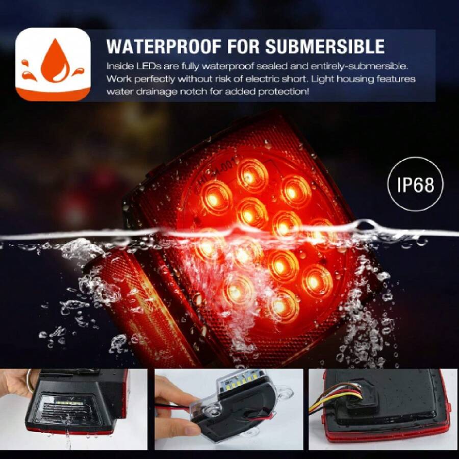 Kit de luces LED sumergibles