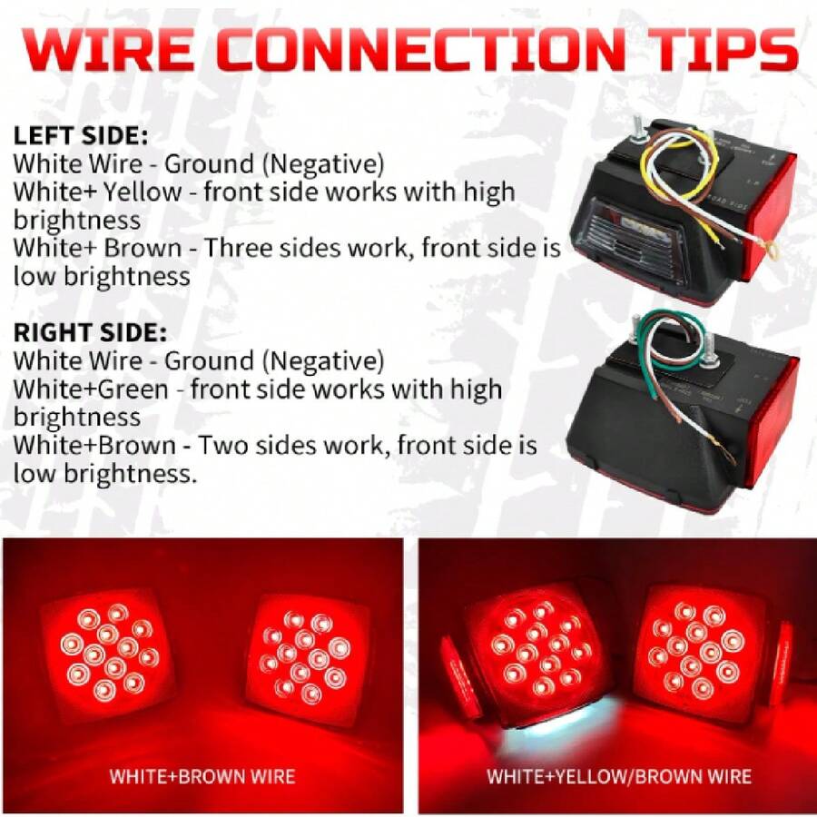 Kit de luces LED sumergibles
