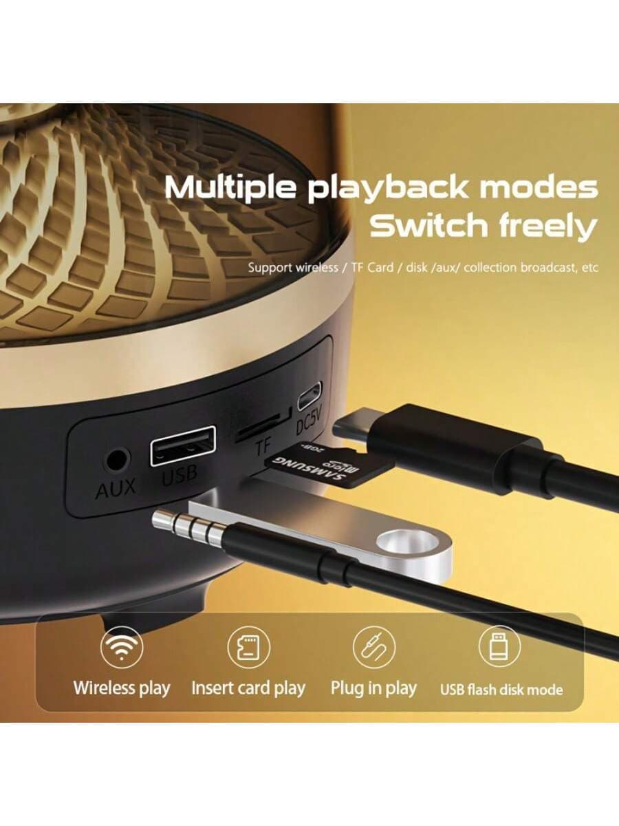 Bocina Bluetooth Recargable Portatil
