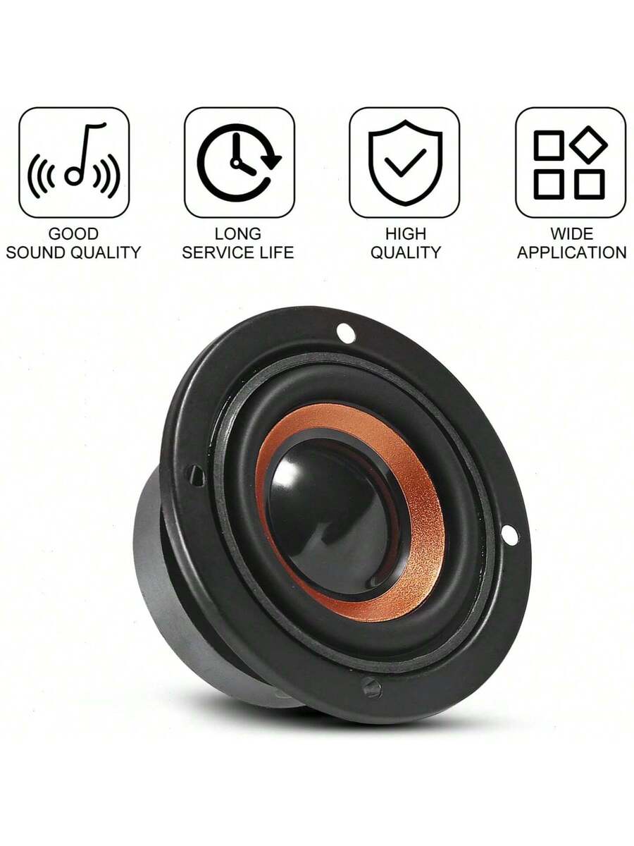 2 piezas de partes de altavoz magnético de 2 pulgadas