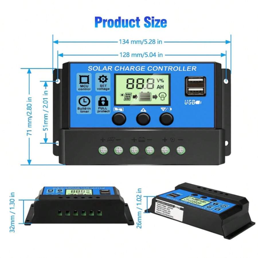 Controlador de Carga Solar