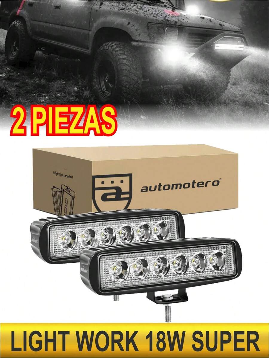 Faros led luz para coche o motocicleta